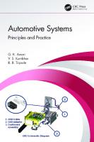 Automotive Systems: Principles and Practice
 9781000262018, 1000262014