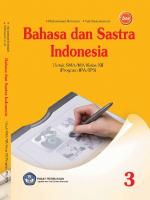 Bahasa dan Sastra Indonesia Untuk SMA/MA Kelas XII (Program IPA/IPS)
 9794628905