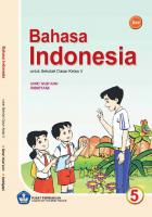 Bahasa Indonesia untuk Sekolah Dasar Kelas V
 9794629871