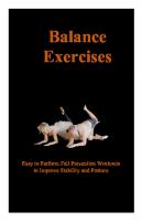 Balance Exercises for Seniors Over 50: Easy and Simple Home Exercises For Seniors To Prevent Fall, Improve Stability And Posture
