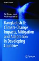 Bangladesh II: Climate Change Impacts, Mitigation and Adaptation in Developing Countries (Springer Climate)
 3030719480, 9783030719487