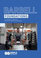 Barbell Foundations An introductory guide to getting the most from the barbell