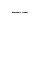 Bargaining for Brooklyn: Community Organizations in the Entrepreneurial City
 9780226509082