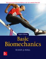 Basic biomechanics [Eighth ed.]
 9781260085549, 1260085546, 9781260137392, 1260137392