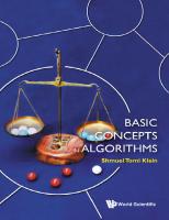 Basic Concepts In Algorithms
 9811237581, 9789811237584