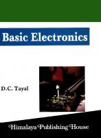 Basic Electronics [1 ed.]
 9789350433072, 9788184885286