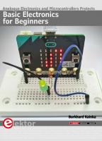 Basic Electronics for Beginners: Analogue Electronics and Microcontrollers Projects
 9781907920844