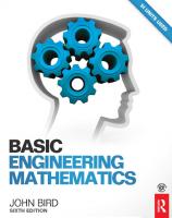 Basic Engineering Mathematics [6 ed.]
 1138429082, 9781138429086, 9780415662789, 9781315858845
