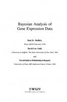 Bayesian analysis of gene expression data
 9780470517666, 0470517662, 9780470742785, 047074278X, 9780470742815, 047074281X