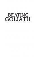 Beating Goliath: Why Insurgencies Win
 1597970905, 9781597970907