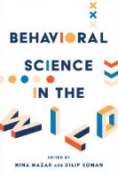 Behavioral Science in the Wild (Behaviorally Informed Organizations)
 9781487527518, 9781487527532, 9781487527525, 1487527519