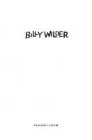 Billy Wilder: Dancing on the Edge
 9780231554114