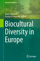 Biocultural Diversity in Europe
 9783319263137, 9783319263151, 3319263137