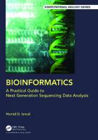 Bioinformatics: A Practical Guide to Next Generation Sequencing Data Analysis (Chapman & Hall/CRC Computational Biology Series) [1 ed.]
 1032409002, 9781032409009