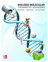 Biologia Molecular: Fundamentos y aplicaciones [3a ED]
 9701069218, 9789701069219