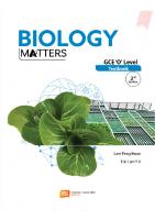 Biology Matters GCE 'O' Level Textbook [3 ed.]
 9789814987882