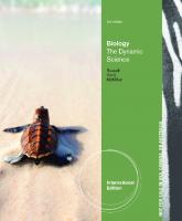 Biology: the dynamic science [Third edition, International edition /]
 9781133592051, 1133592058