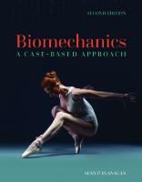 Biomechanics a case-based approach [2. ed.]
 9781284102345, 1284102343