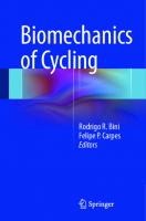 Biomechanics of Cycling
 3319055380, 9783319055381