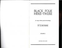 Black Folk Here and There: An Essayin Historyand Anthropology, Volume 2 [2]