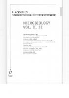 Blackwell's Underground Clinical Vignettes: Microbiology [Volume 2, Step 1 , 3rd ed.]
 0632045493, 9780632045716