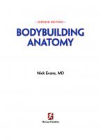 Bodybuilding Anatomy, 2E [2 ed.]
 9781450496254, 1450496253
