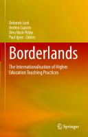 Borderlands: The Internationalisation of Higher Education Teaching Practices [1st ed. 2022]
 3031053389, 9783031053382