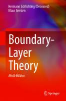 Boundary-Layer Theory [9ed.]
 3662529173, 978-3-662-52917-1, 978-3-662-52919-5