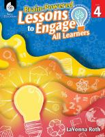 Brain-Powered Lessons to Engage All Learners [1 ed.]
 9781425895570, 9781425811815