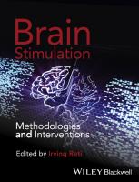 Brain Stimulation: Methodologies and Interventions
 9781118568293, 111856829X