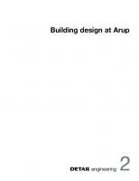 Building Design at Arup [1 ed.]
 9783955530105, 9783920034751