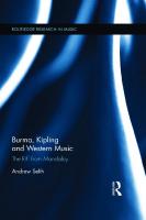 Burma, Kipling and Western Music: The Riff from Mandalay
 9781138125087