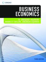 Business economics [Third edition.]
 9781473762770, 1473762774