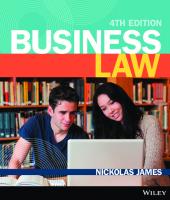 Business law [4 ed.]
 9780730363514, 0730363511