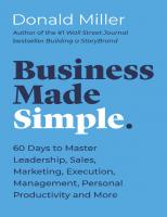 Business Made Simple
 9781400203826, 9781400203819, 2020947602
