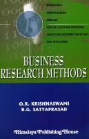 Business Research Methods [1 ed.]
 9789350432082, 9789350245644