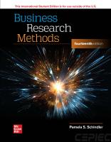 Business Research Methods [Team-IRA] [14 ed.]
 1264704658, 9781264704651
