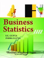 BUSINESS STATISTICS [Complete, Reprint 2nd edition]
 9379847017, 9379847005, 9380460419, 7439040301