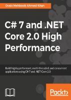 C# 7 and .NET Core 2.0 High Performance
 9781788470049