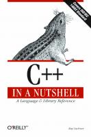 C++ in a Nutshell: A Desktop Quick Reference
 059600298X, 9780596002985