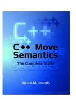 C++ Move Semantics - The Complete Guide [ebook ed.]
 3967309002, 9783967309003