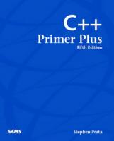 C++ Primer Plus, Fifth Edition [5th edition]
 0672326973, 2004095067, 0752063326978