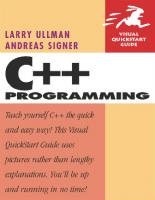 C++ programming
 032135656X, 9780321356567