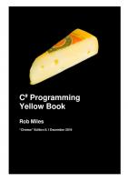 C# Programming Yellow Book [8.1 ed.]