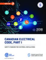 C22.1-18 Canadian Electrical Code [1, 24 ed.]