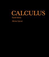 Calculus [4 ed.]
 0914098918, 9780914098911