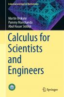 Calculus For Scientists And Engineers
 9811384630,  9789811384639
