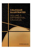 Calculus Illustrated. Volume 2: Differential Calculus [2, 1 ed.]
 9798657083927