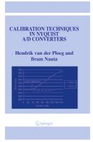Calibration Techniques in Nyquist A/D Converters (The Springer International Series in Engineering and Computer Science, 873)
 9781402046346, 1402046340