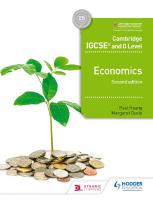 Cambridge IGCSE and O Level: Economics [2 ed.]
 1510421270, 9781510421271